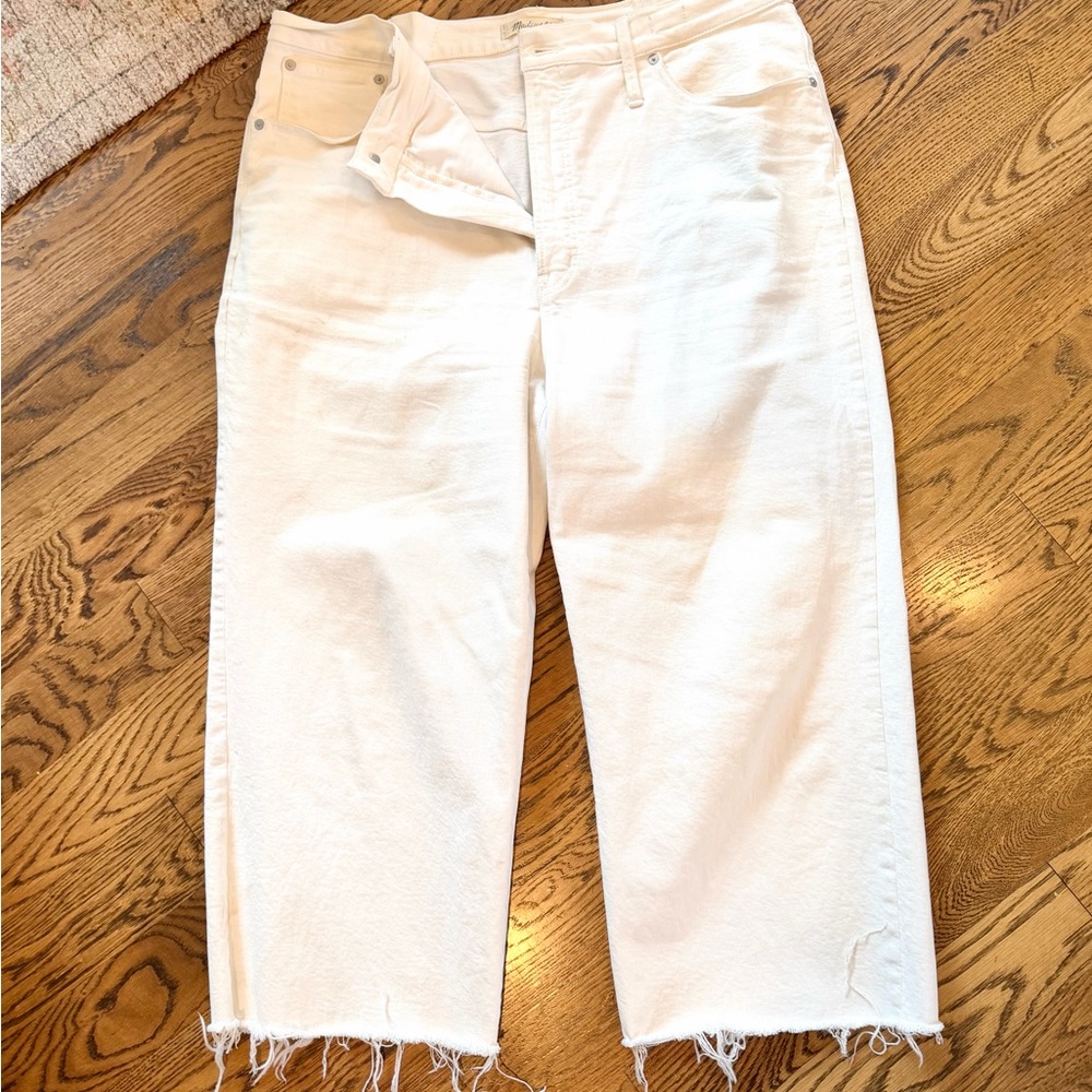 Madewell Frayed Hem Women Jeans 33